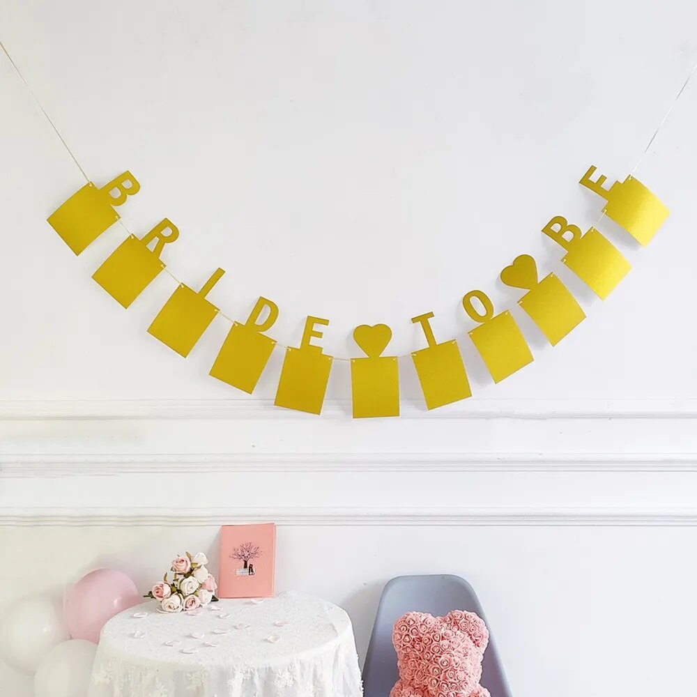 Photo Banner 'BRIDE TO BE'
