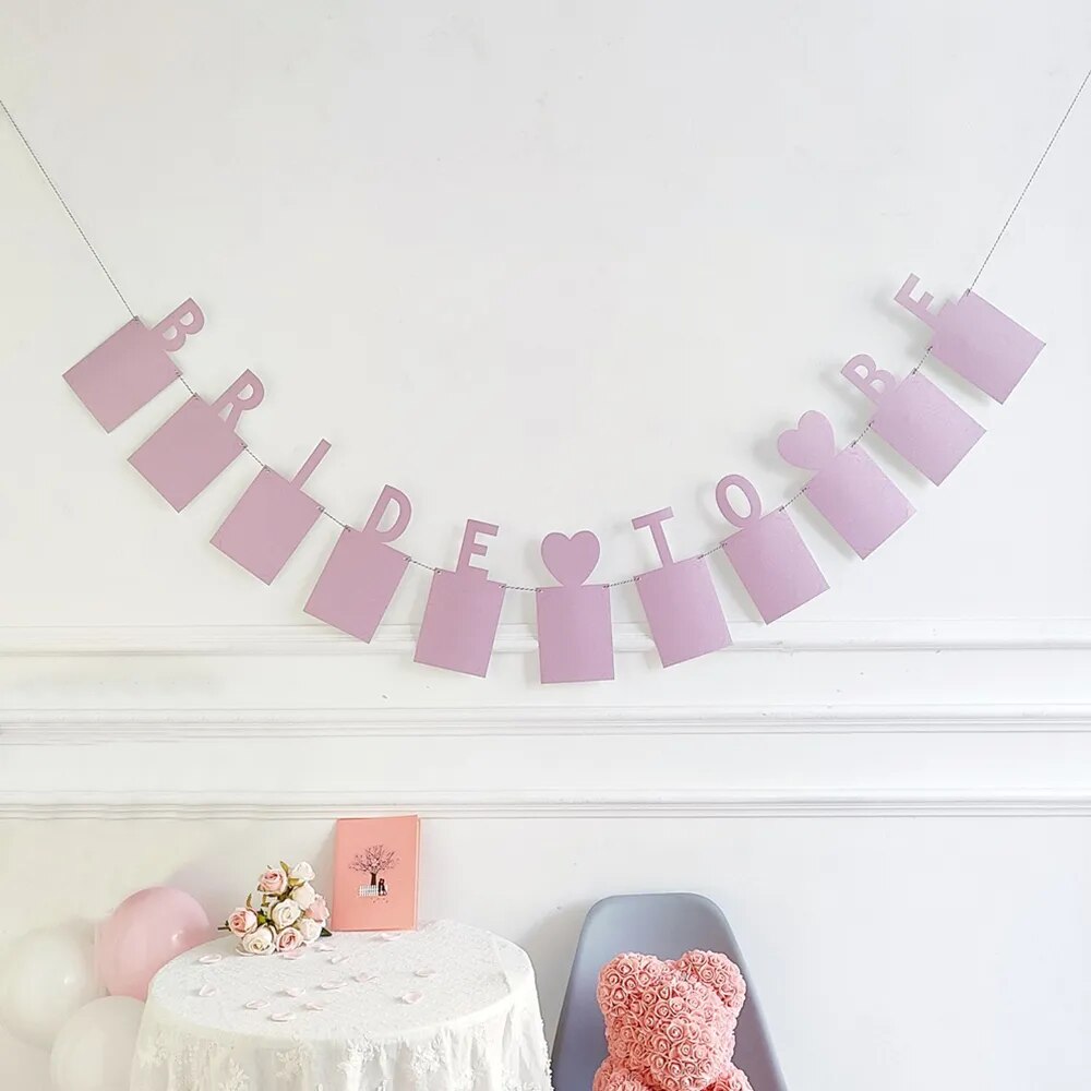 Photo Banner 'BRIDE TO BE'